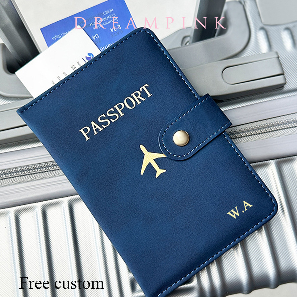 Men Accessories Name - Personalize Name Travel Passport Wallet Luxury