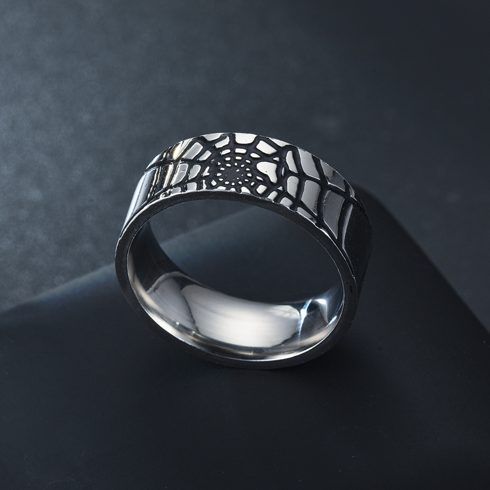 Stainless Steel Simple Spider  - Men Accessories Name recension och pris