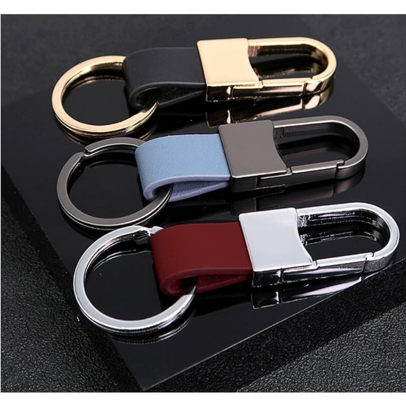 Fashion Leather Keychains Cust - Men Accessories Name recension och pris