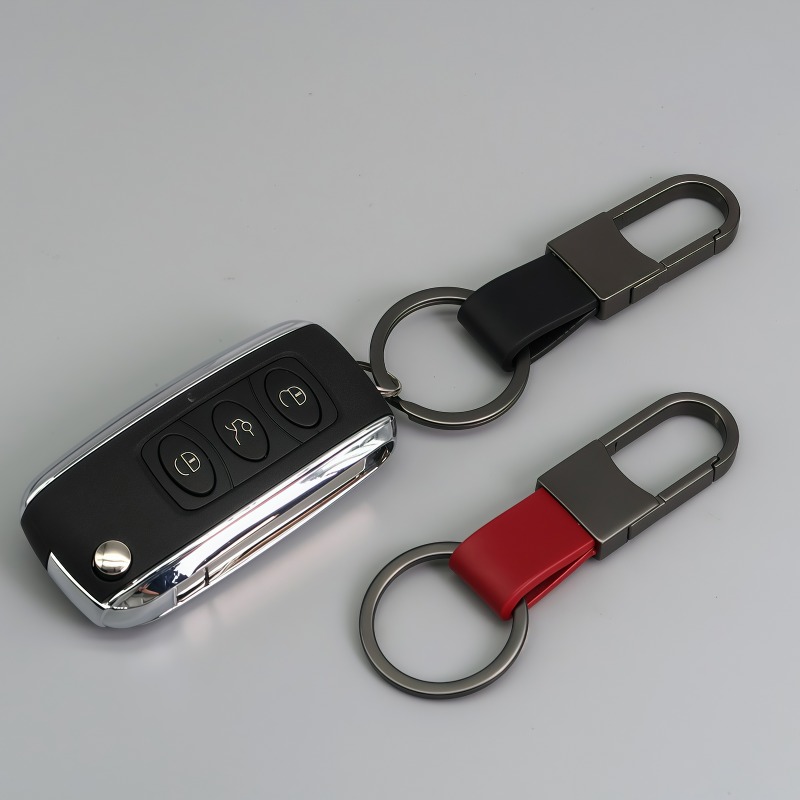 Fashion Leather Keychains Cust - Men Accessories Name recension och pris