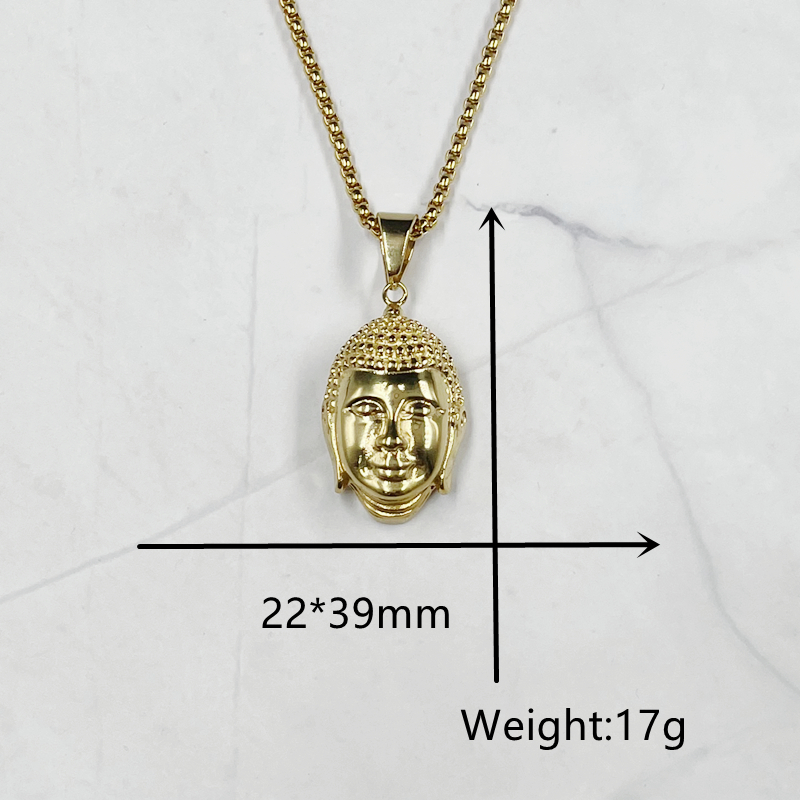 Luxury Thai Buddha head gold c - Men Accessories Nepal recension och pris