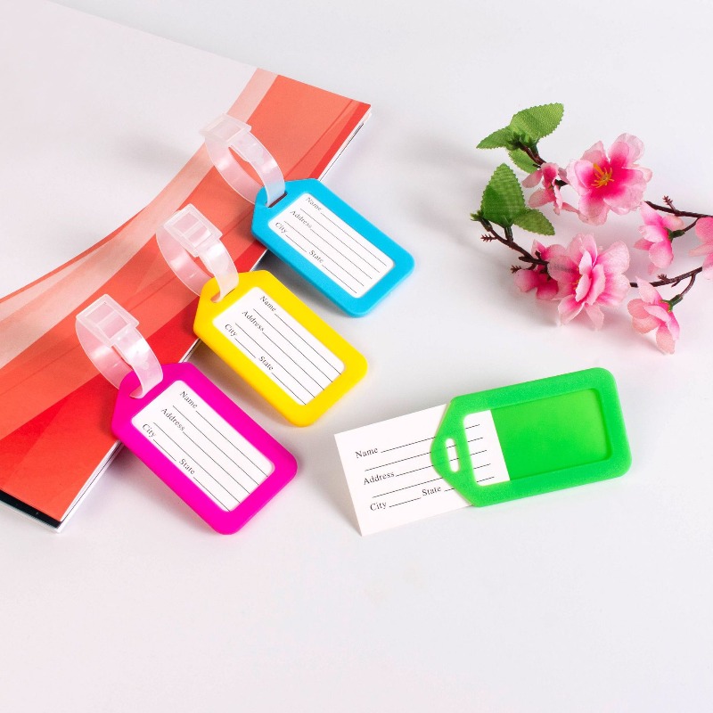 5PCS Luggage Tag Boarding Ship - Men Accessories Name recension och pris