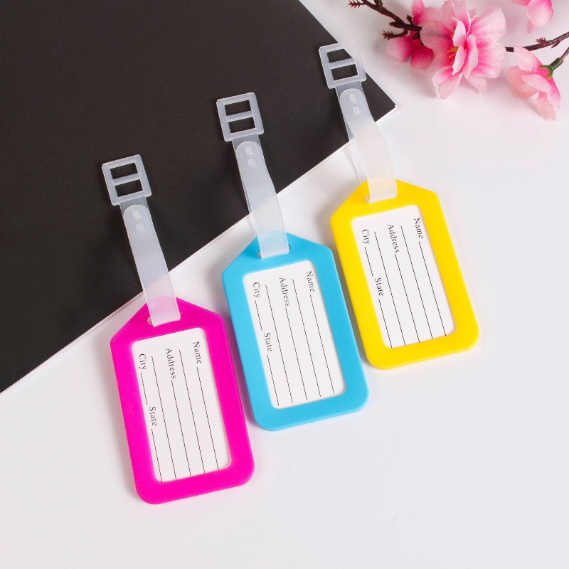 5PCS Luggage Tag Boarding Ship - Men Accessories Name recension och pris