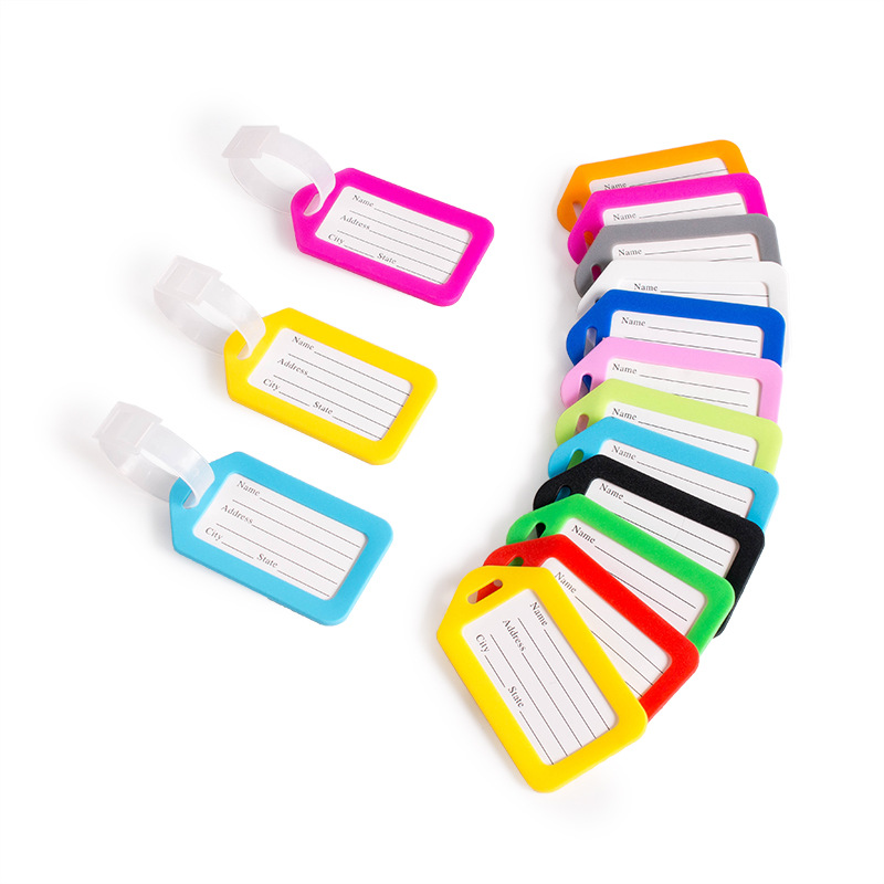 5PCS Luggage Tag Boarding Ship - Men Accessories Name recension och pris