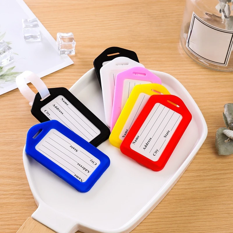 5PCS Luggage Tag Boarding Ship - Men Accessories Name recension och pris