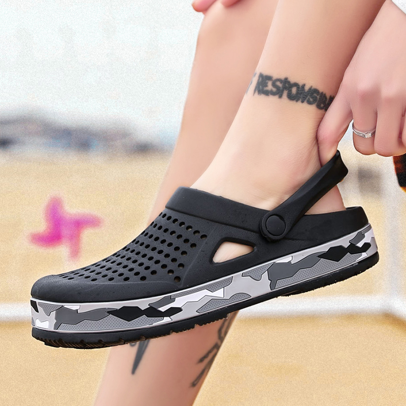 Summer Men Shoes Clogs Slipper - Men Accessories For Beach recension och pris