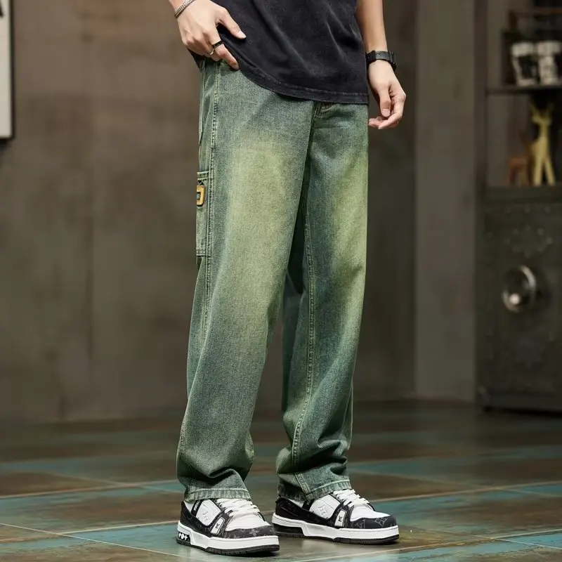 Korean Fashion Vintage Jeans M - Men'S Accessories For Jeans recension och pris