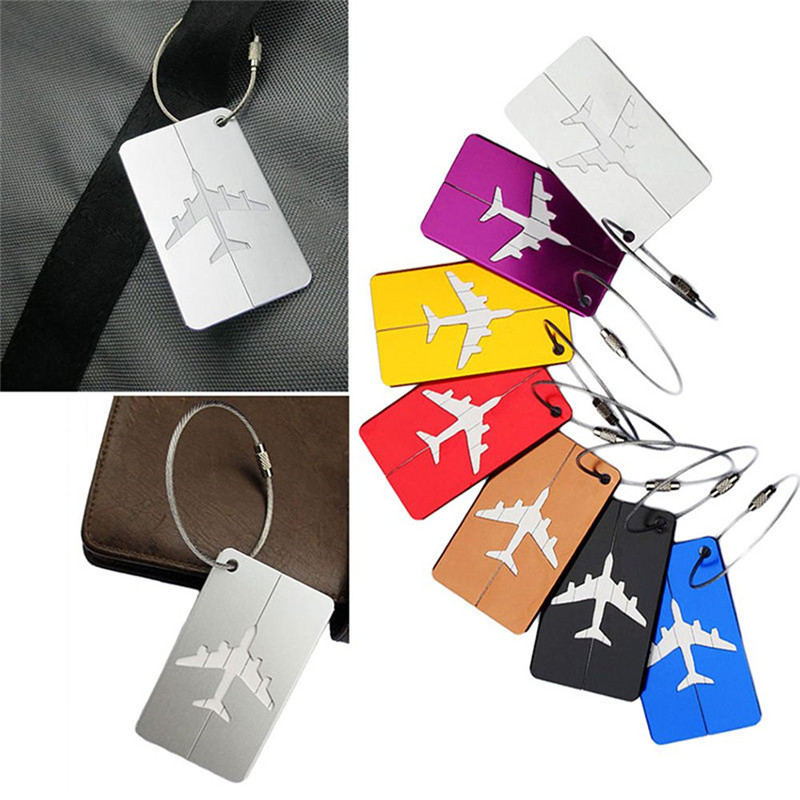 New Fashion Luggage Tags Alumi - Men Accessories Name recension och pris