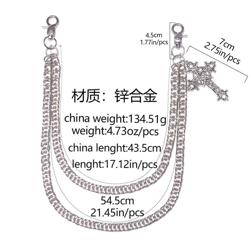 Fashion Punk Metal Pants Chain - Men'S Accessories For Jeans recension och pris