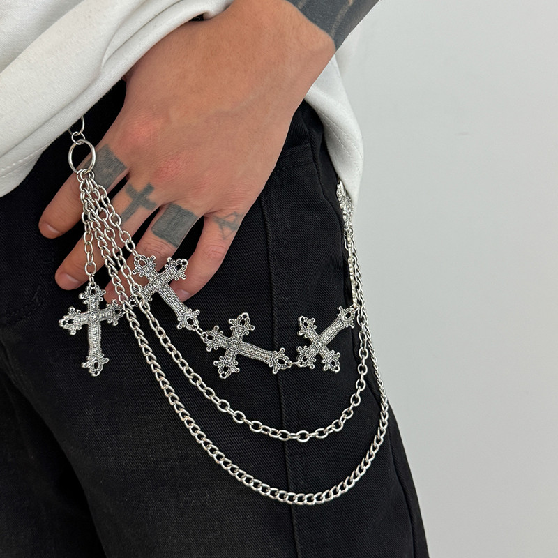 Fashion Punk Metal Pants Chain - Men'S Accessories For Jeans recension och pris