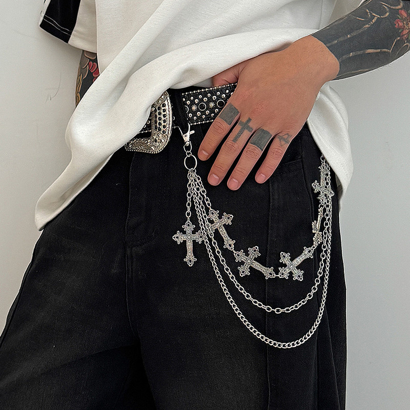 Fashion Punk Metal Pants Chain - Men'S Accessories For Jeans recension och pris