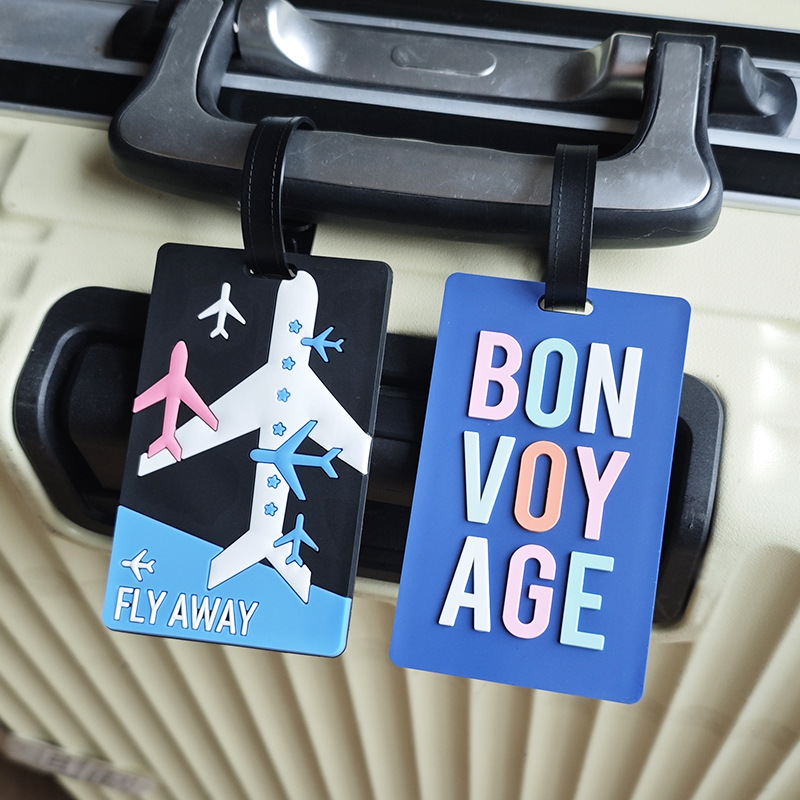 1pc Cartoon Animal PVC Luggage - Men Accessories Name recension och pris