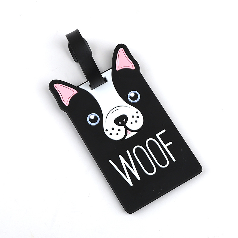 1pc Cartoon Animal PVC Luggage - Men Accessories Name recension och pris