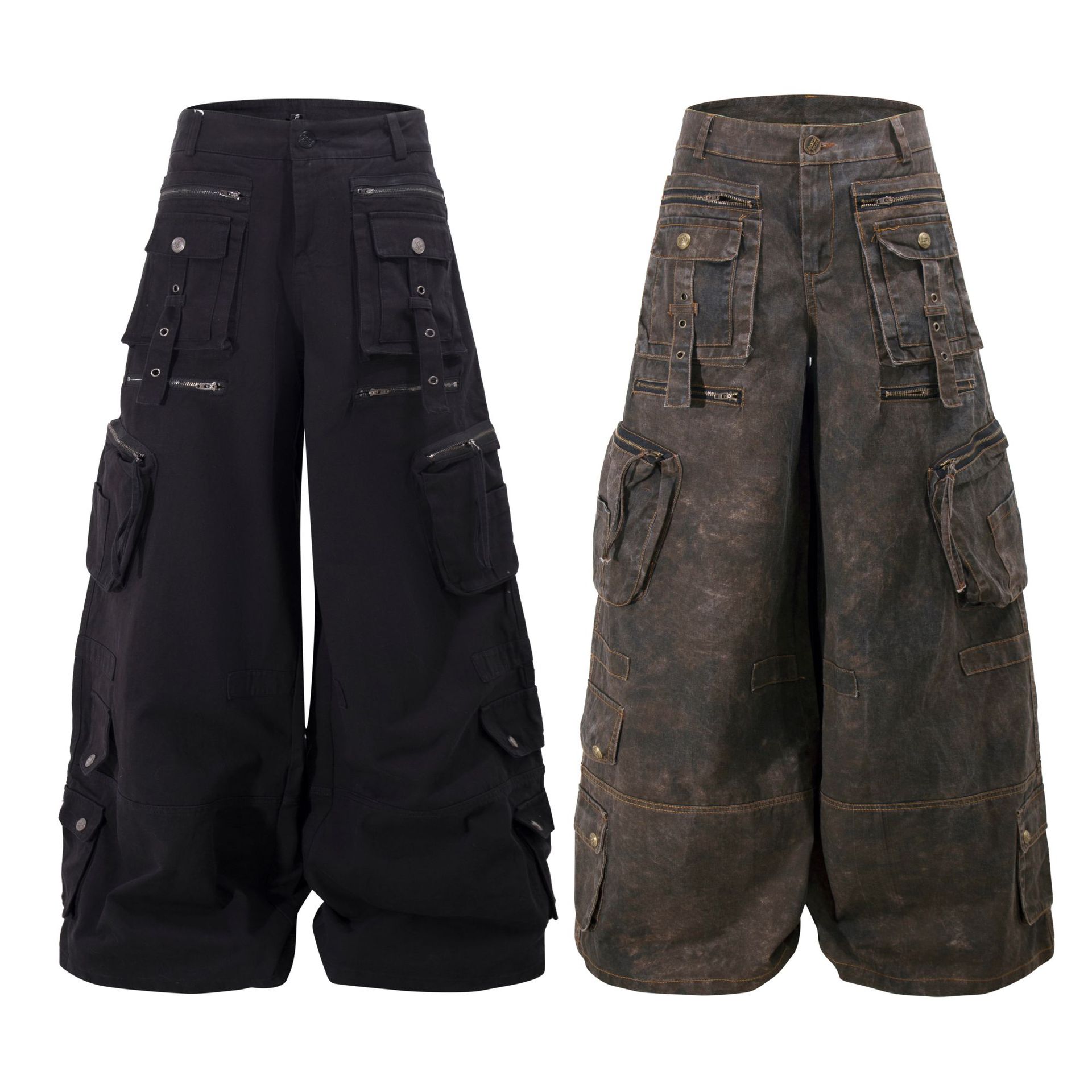 Grunge Techwear Wide Leg Cargo - Men'S Accessories For Jeans recension och pris