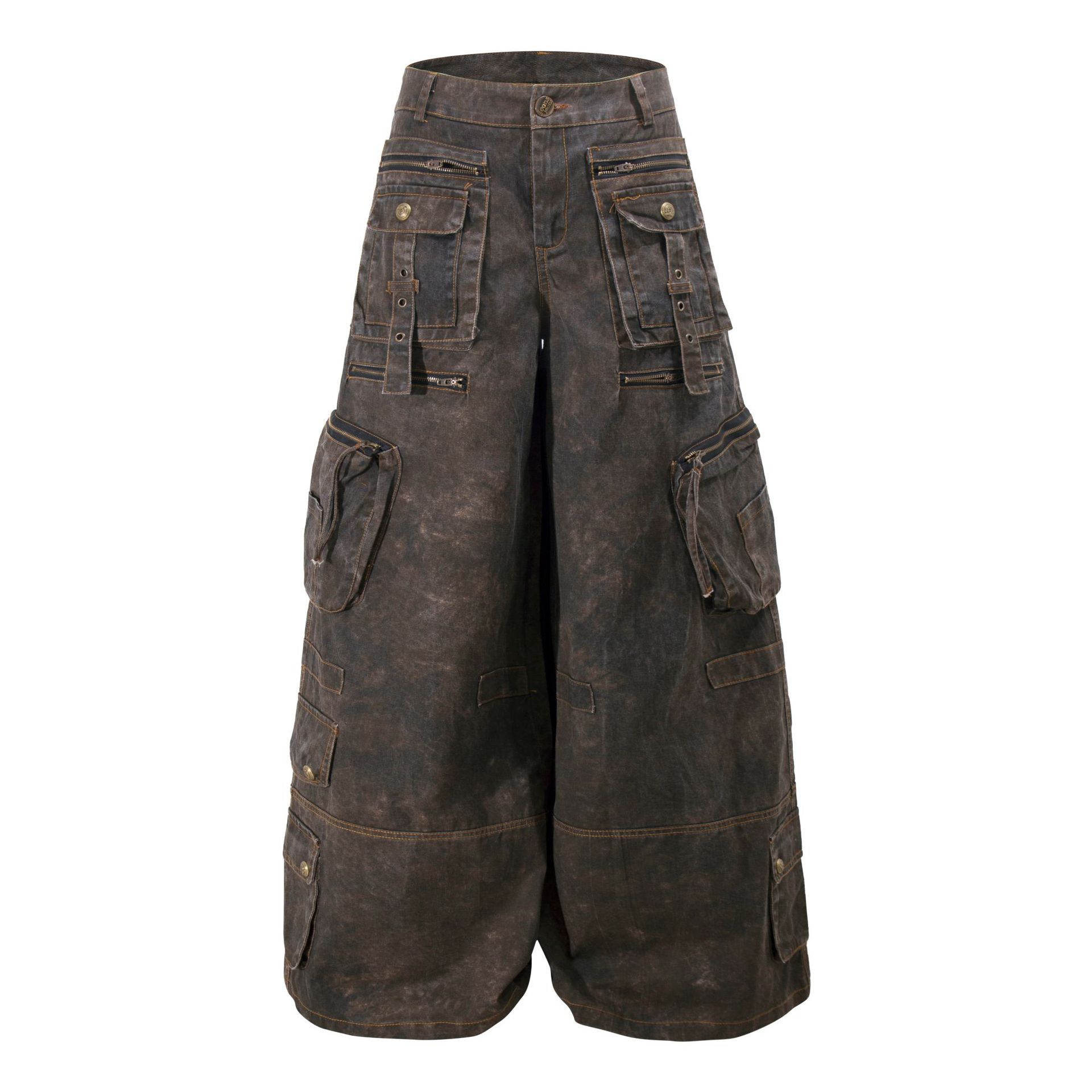 Grunge Techwear Wide Leg Cargo - Men'S Accessories For Jeans recension och pris