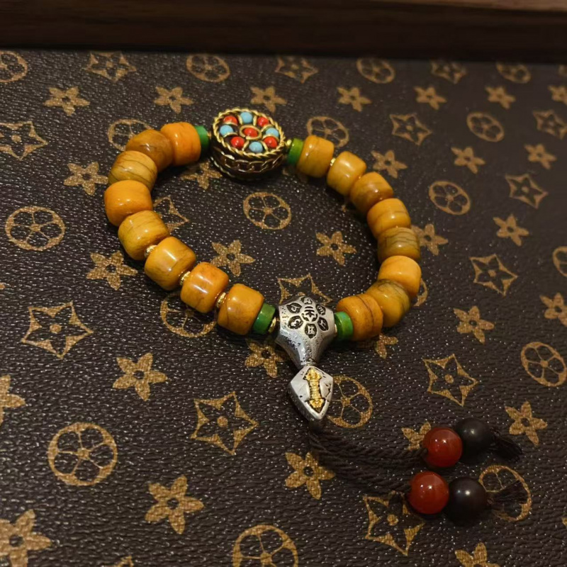 Yak Bone Matching Nepal Bracel - Men Accessories Nepal recension och pris