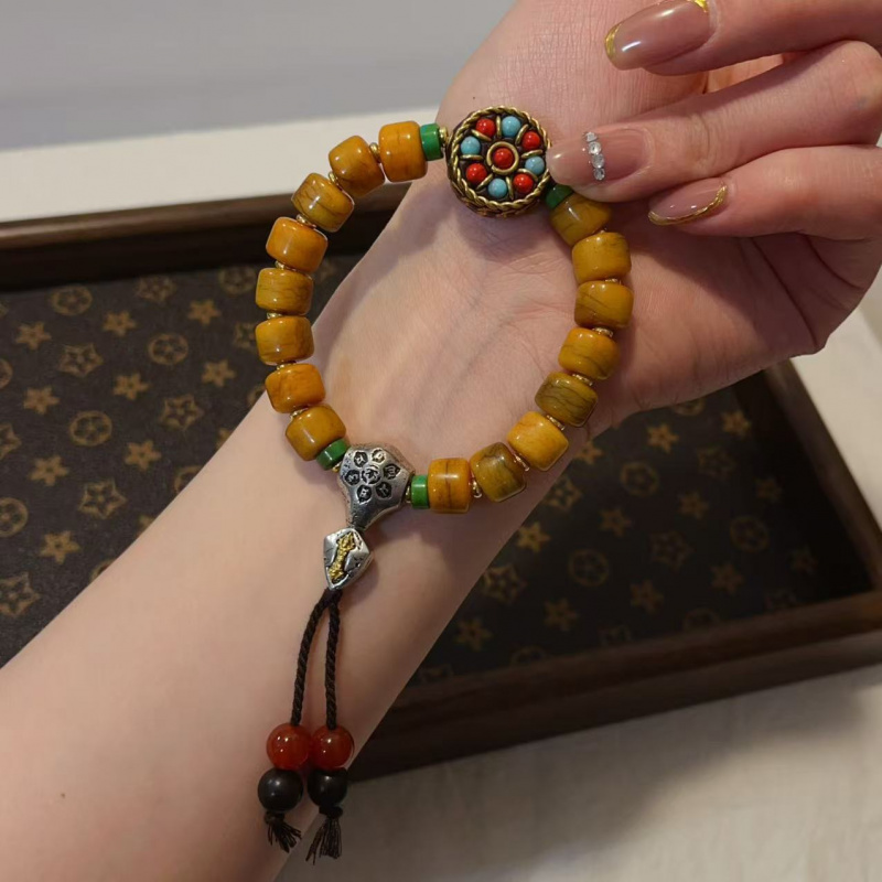 Yak Bone Matching Nepal Bracel - Men Accessories Nepal recension och pris
