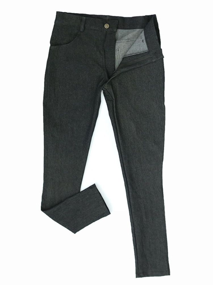 M-3XL Mens Elastic Denim Jeans - Men'S Accessories For Jeans recension och pris