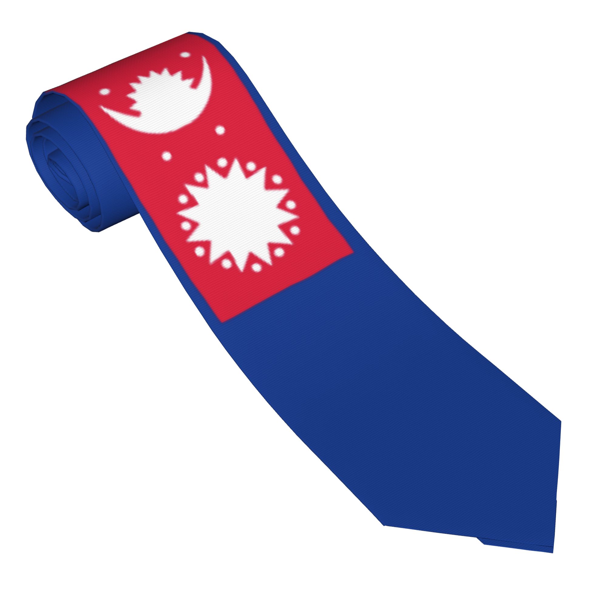 Nepal National Flag Tie  Graph - Men Accessories Nepal recension och pris