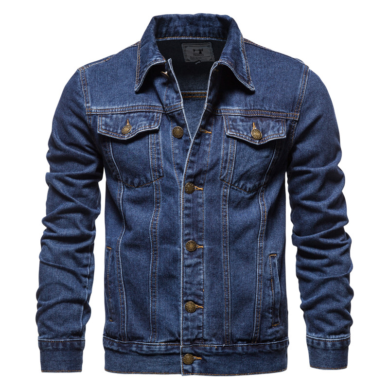 2025 Autumn Men Solid Denim Ja - Men'S Accessories For Jeans recension och pris
