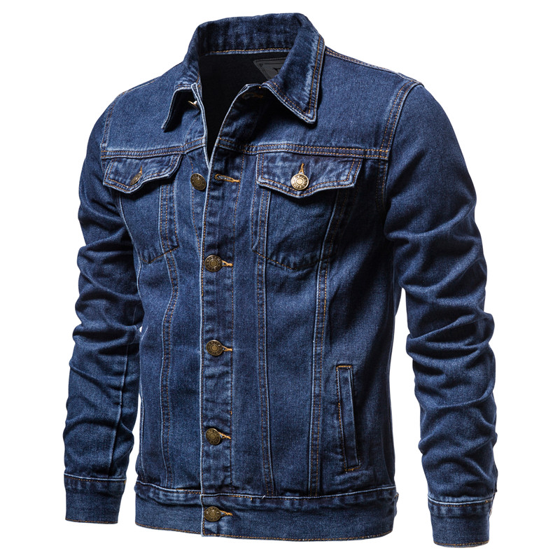 2025 Autumn Men Solid Denim Ja - Men'S Accessories For Jeans recension och pris
