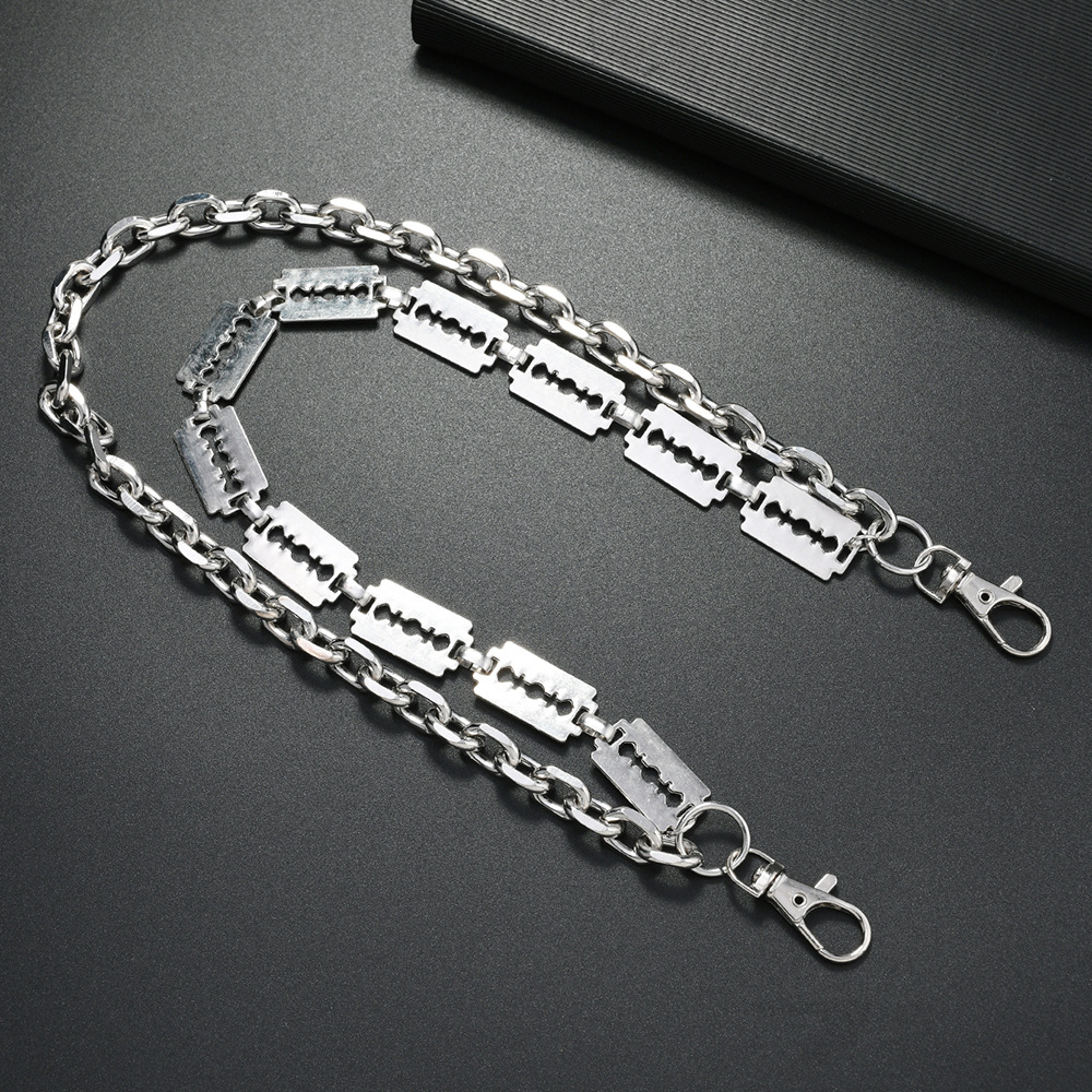 Punk Metal Chain Keychains for - Men'S Accessories For Jeans recension och pris