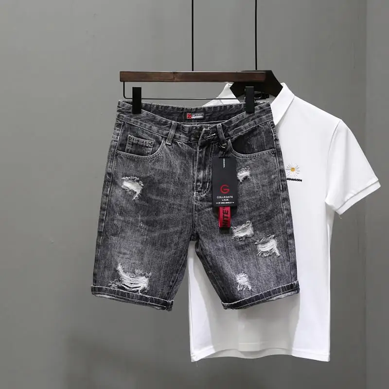 Men's Short Jeans Pants Black  - Men'S Accessories For Jeans recension och pris